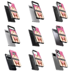 Durable Glass Back Mobile Case for iPhone, Samsung, OnePlus, Google Pixel, Redmi, Vivo, Oppo