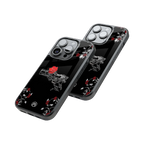 Protective Glass Back Phone Case Compatible with iPhone, Samsung, OnePlus, Pixel & More