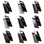 Durable Glass Back Mobile Case for iPhone, Samsung, OnePlus, Google Pixel, Redmi, Vivo, Oppo