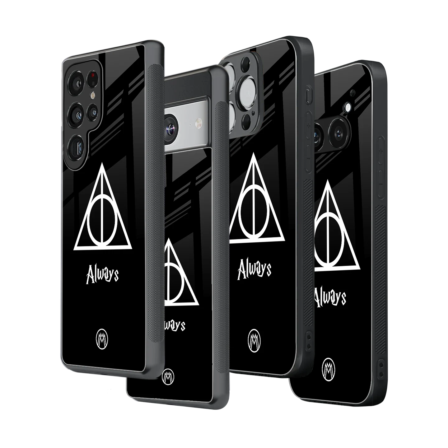 Stylish Glass Back Case for All Smartphones iPhone, Samsung, OnePlus, Pixel, Redmi, Oppo, Vivo, Motorola