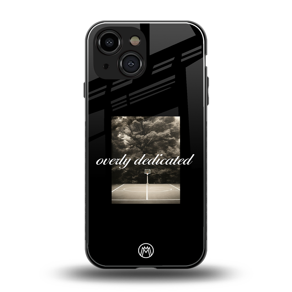 dedication back phone cover | glass case for iphone 13 mini