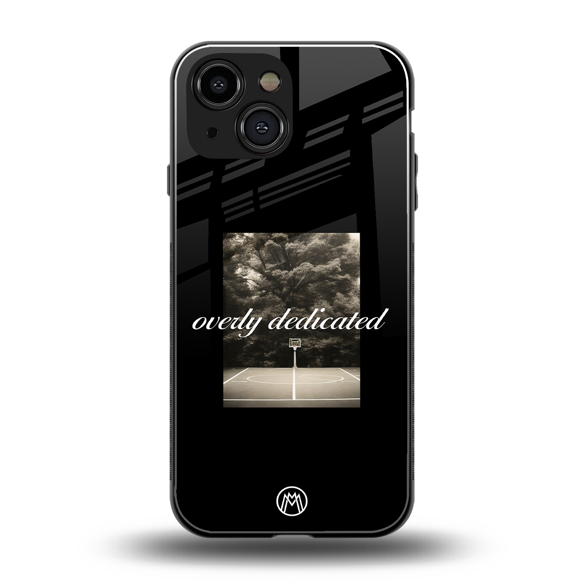 dedication back phone cover | glass case for iphone 13 mini