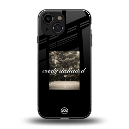 dedication back phone cover | glass case for iphone 13 mini