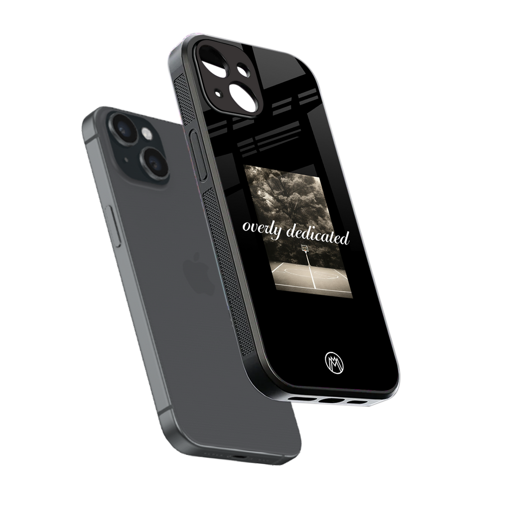 dedication back phone cover | glass case for iphone 13 mini
