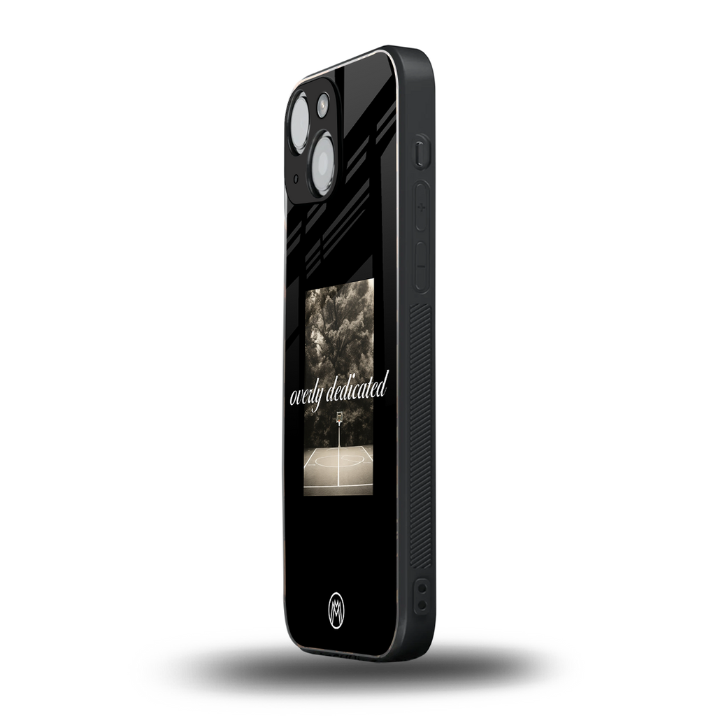 dedication back phone cover | glass case for iphone 13 mini