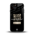 dedication back phone cover | glass case for iphone 13