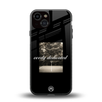 dedication back phone cover | glass case for iphone 13