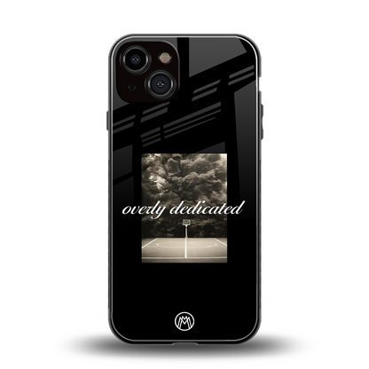 dedication back phone cover | glass case for iphone 13
