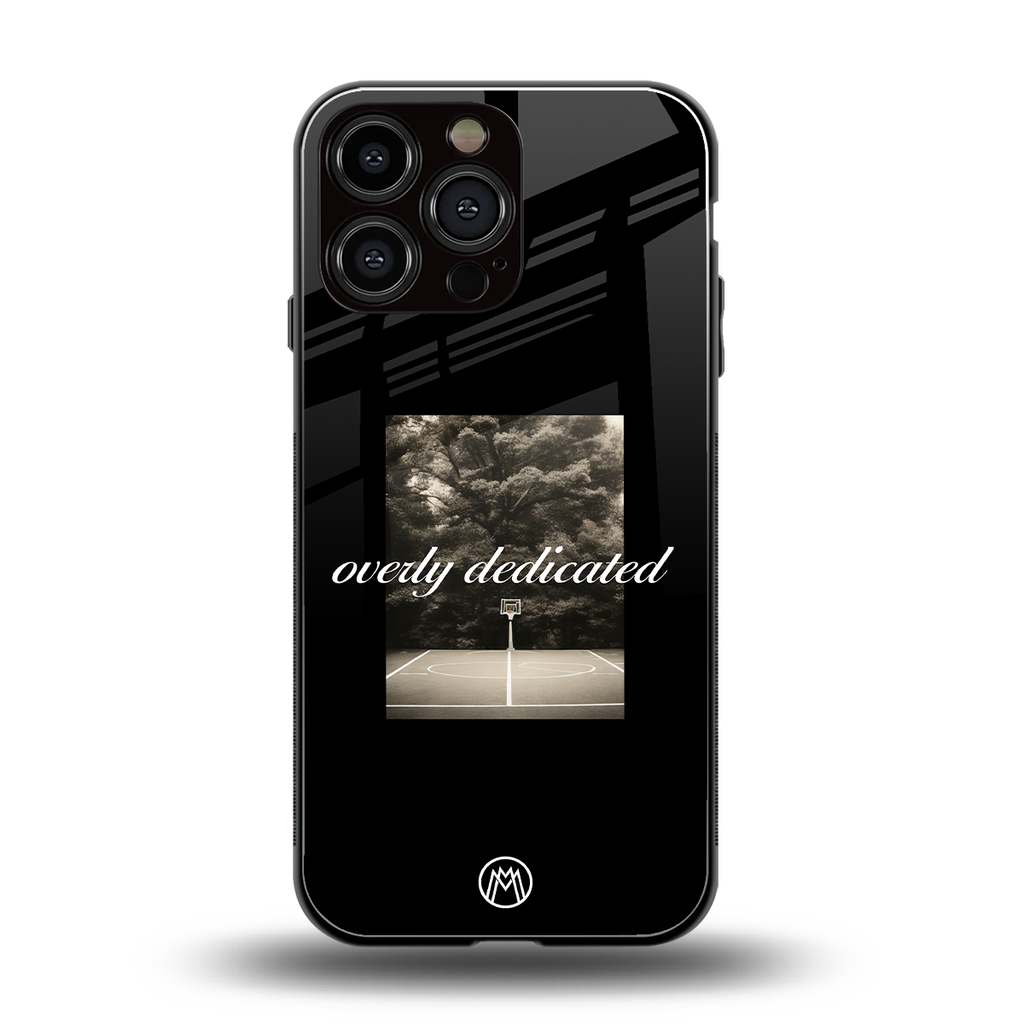 dedication back phone cover | glass case for iphone 15 pro max