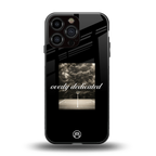 dedication back phone cover | glass case for iphone 14 pro max