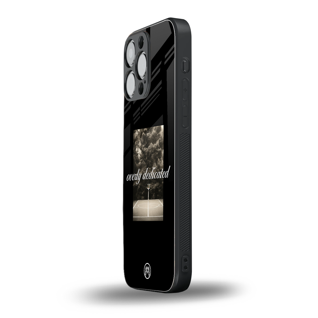 dedication back phone cover | glass case for iphone 15 pro max