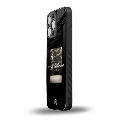dedication back phone cover | glass case for iphone 14 pro max