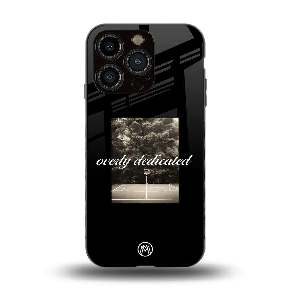 dedication back phone cover | glass case for iphone 15 pro