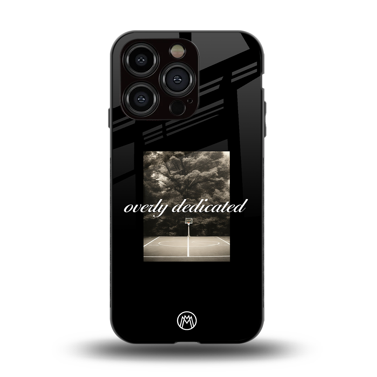 dedication back phone cover | glass case for iphone 15 pro