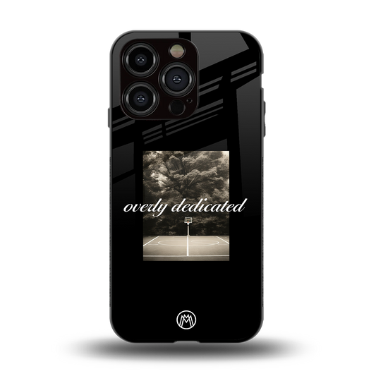 dedication back phone cover | glass case for iphone 14 pro