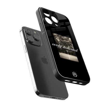 dedication back phone cover | glass case for iphone 16 pro max