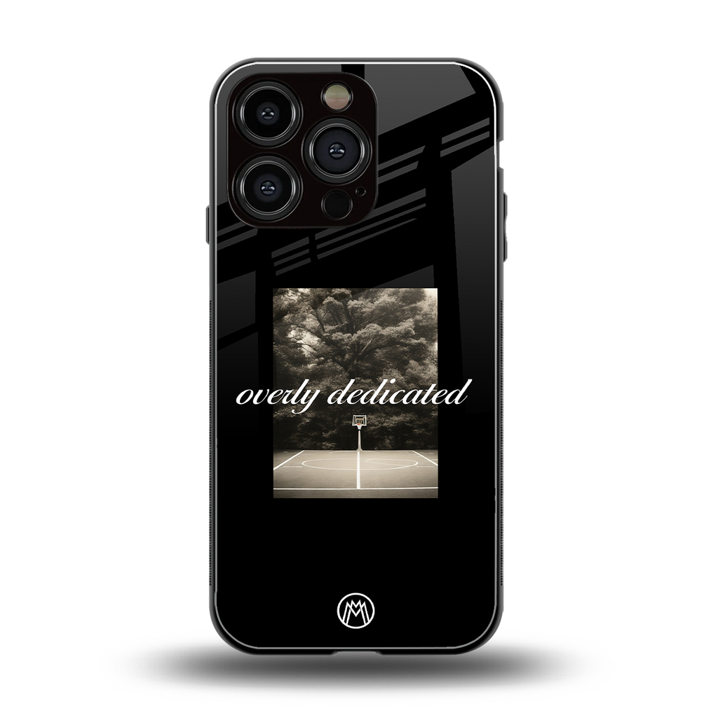 dedication back phone cover | glass case for iphone 16 pro