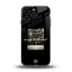 dedication back phone cover | glass case for iphone 16 pro