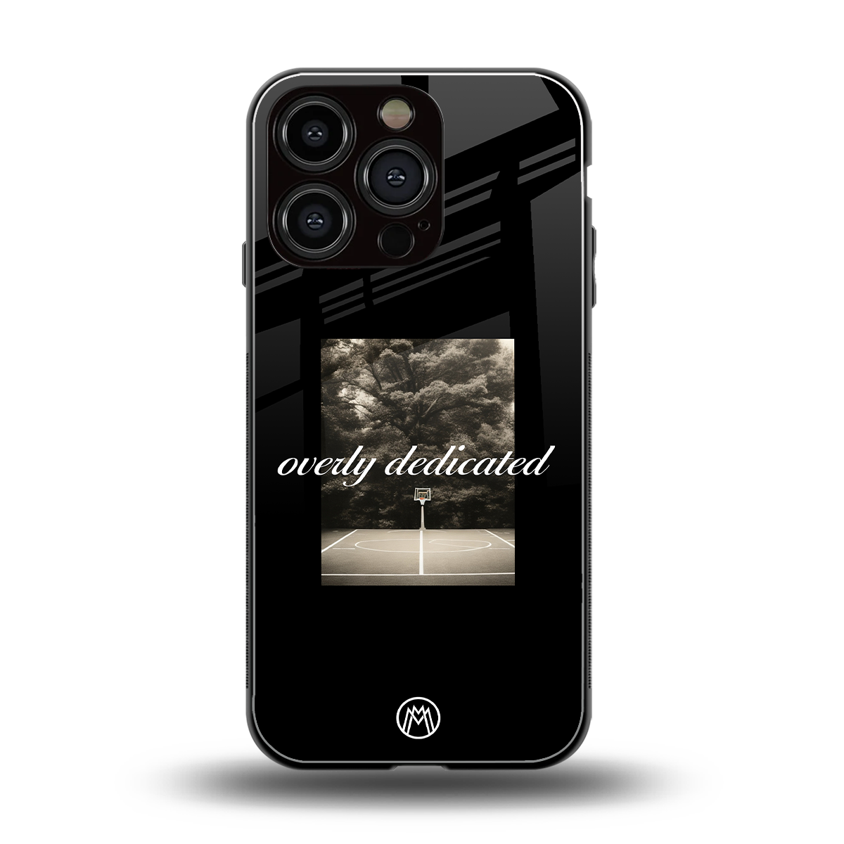 dedication back phone cover | glass case for iphone 16 pro