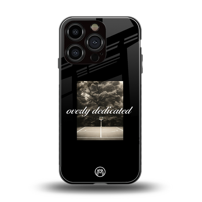 dedication back phone cover | glass case for iphone 16 pro