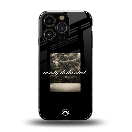 dedication back phone cover | glass case for iphone 16 pro