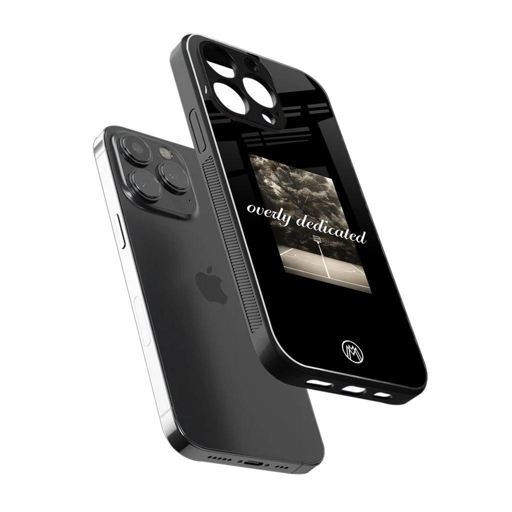 dedication back phone cover | glass case for iphone 16 pro