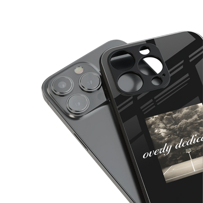 dedication back phone cover | glass case for iphone 14