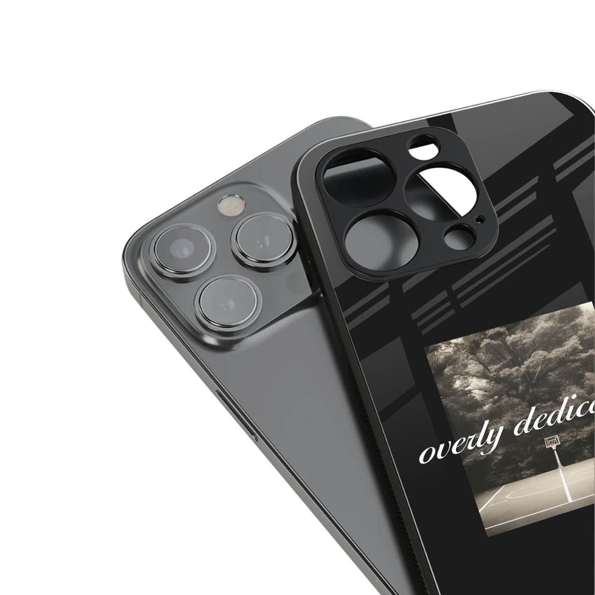 dedication back phone cover | glass case for iphone 16