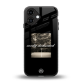 dedication back phone cover | glass case for iphone 16