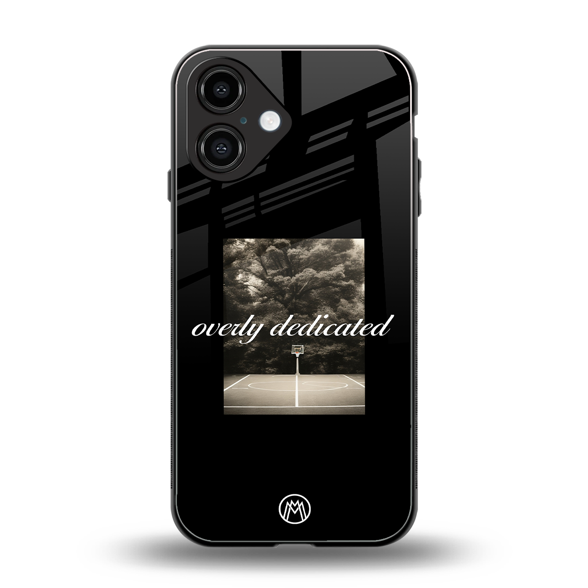 dedication back phone cover | glass case for iphone 16