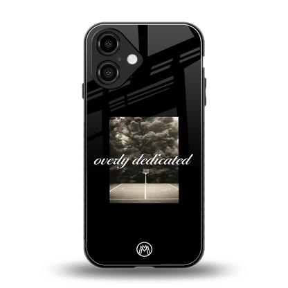 dedication back phone cover | glass case for iphone 16