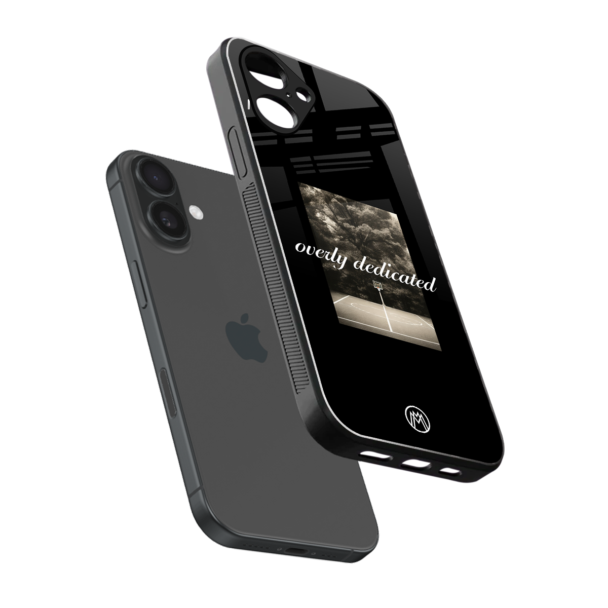 dedication back phone cover | glass case for iphone 16