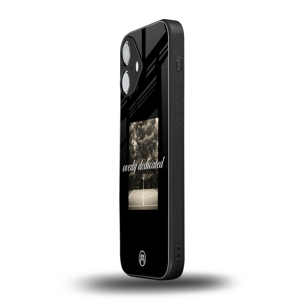dedication back phone cover | glass case for iphone 16