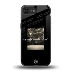 dedication back phone cover | glass case for iphone 16e