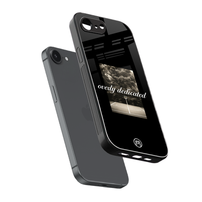 dedication back phone cover | glass case for iphone 16e