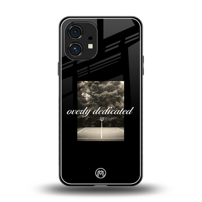 dedication back phone cover | glass case for nothing phone 1