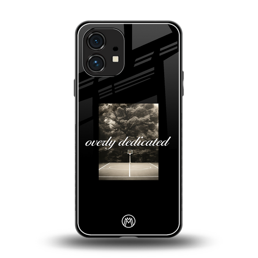 dedication back phone cover | glass case for nothing phone 1