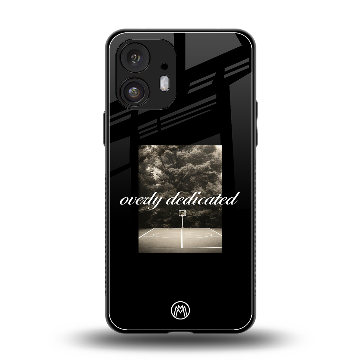 dedication back phone cover | glass case for nothing phone 2