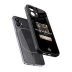 dedication back phone cover | glass case for nothing phone 2