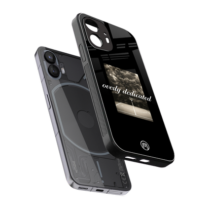 dedication back phone cover | glass case for nothing phone 2