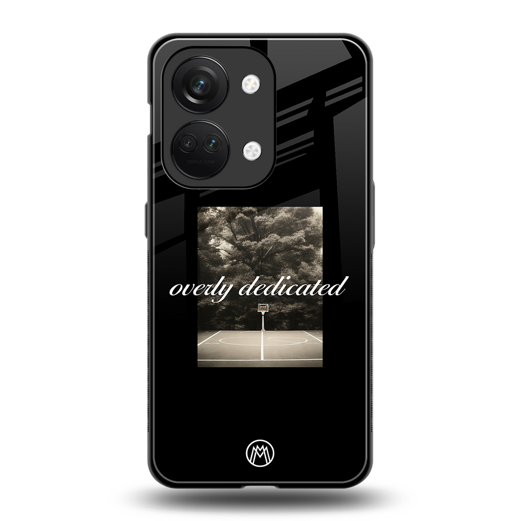 dedication back phone cover | glass case for oneplus nord 3