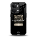 dedication back phone cover | glass case for oneplus nord 3