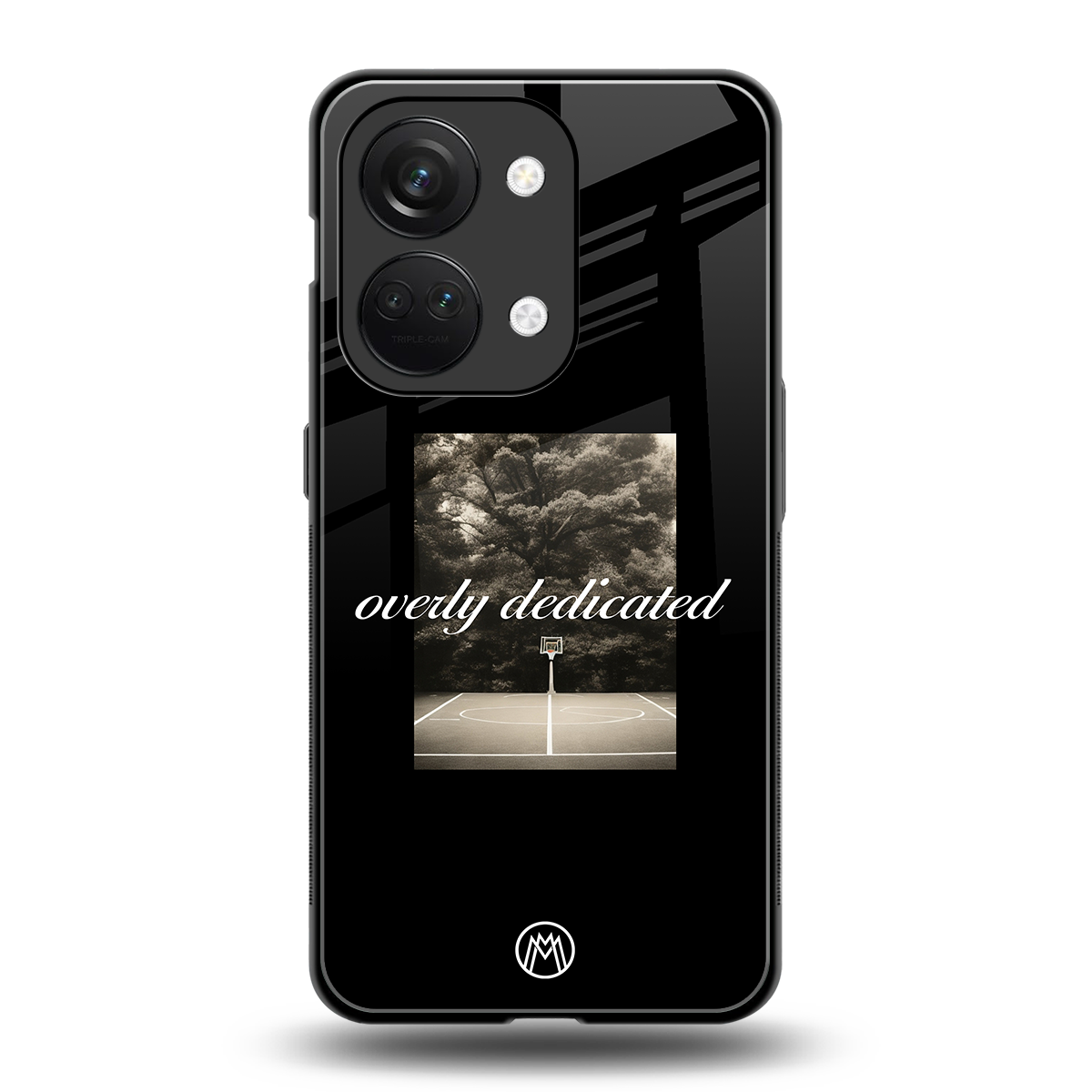 dedication back phone cover | glass case for oneplus nord 3