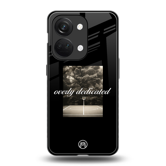 dedication back phone cover | glass case for oneplus nord 3