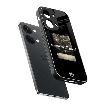 dedication back phone cover | glass case for oneplus nord 3