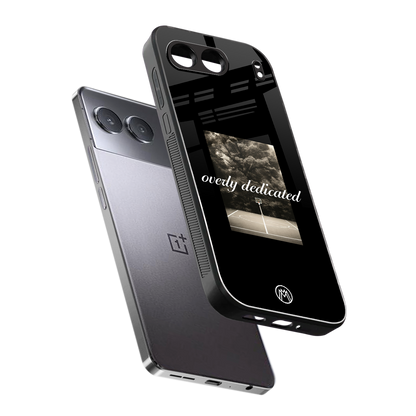dedication back phone cover | glass case for oneplus nord 4