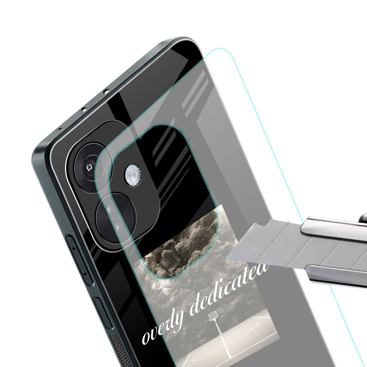 dedication back phone cover | glass case for oneplus nord ce 3