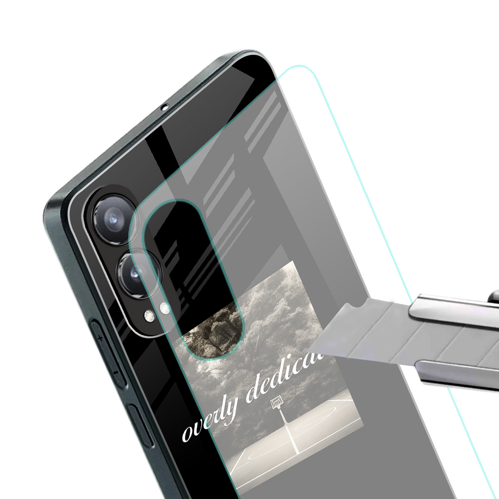 dedication back phone cover | glass case for oneplus nord ce 4 lite