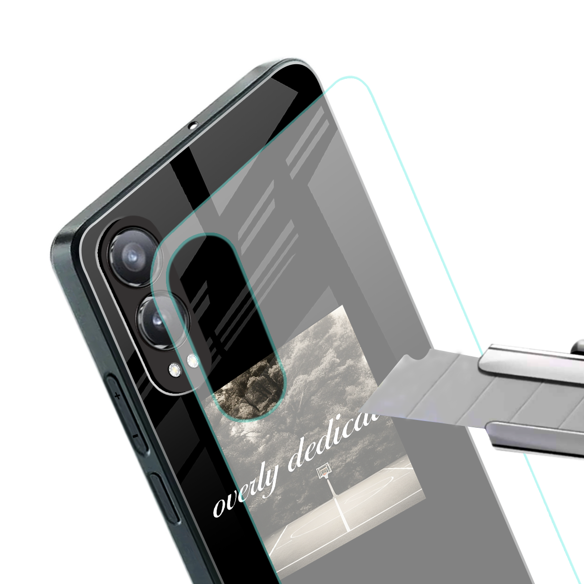 dedication back phone cover | glass case for oneplus nord ce 4 lite