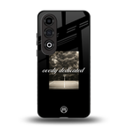 dedication back phone cover | glass case for oneplus nord ce 4